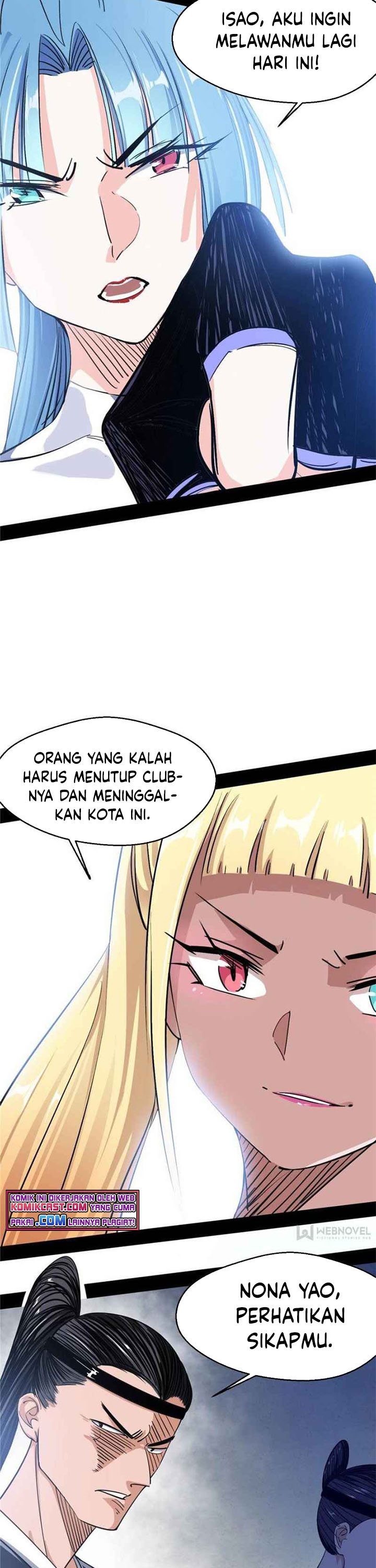 I’m An Evil God Chapter 150 Bahasa Indonesia